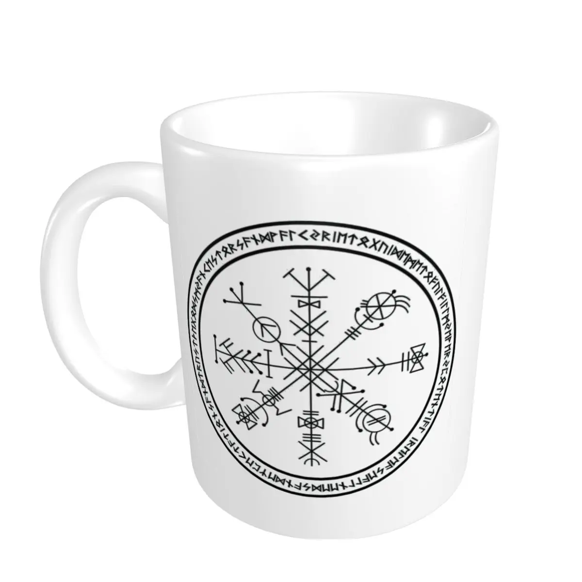 Рекламная акция новинка круглые Викинги кружки R339 пивные с принтом | Дом и сад