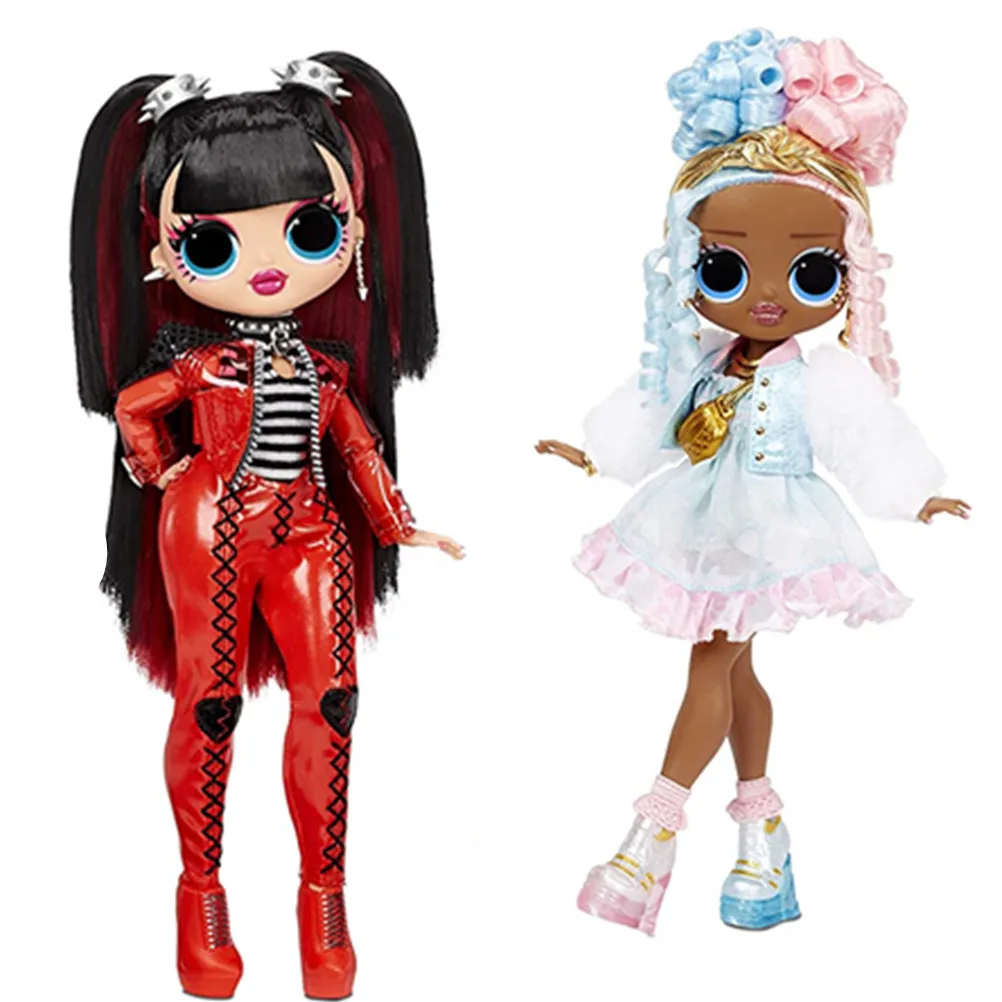 

new Original MGA LOL doll 25cm devil angel series red ice cream fashion big sister 9 joints Big eyes Beautiful doll Best Gift