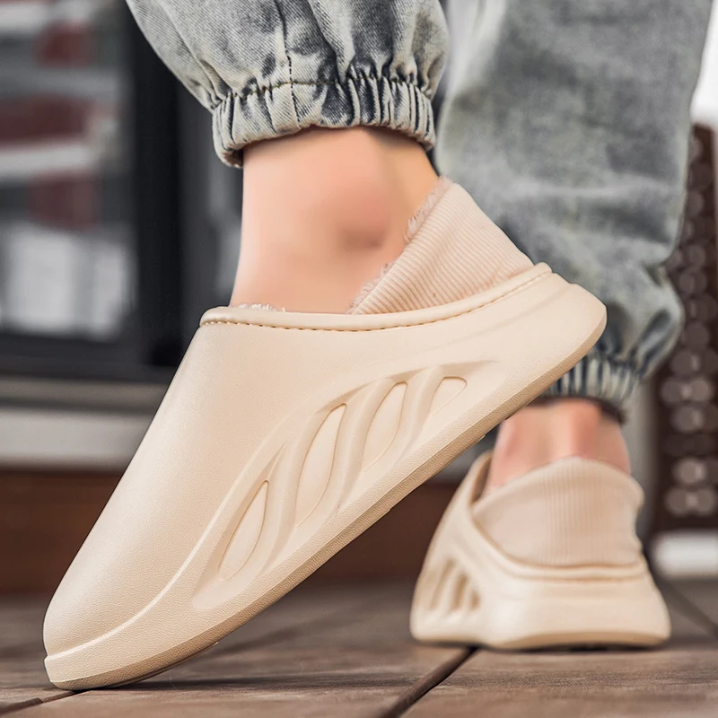 YUYIN унисекс быстросохнущая легкая зимняя домашняя обувь из микрофибры мягкие