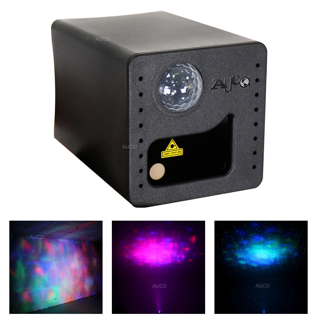 

Миниатюрный беспроводной RGB проектор, СВЕТОДИОДНЫЙ Красочный облачный Галактический светильник, лазерное звездное небо, освещение для инт...