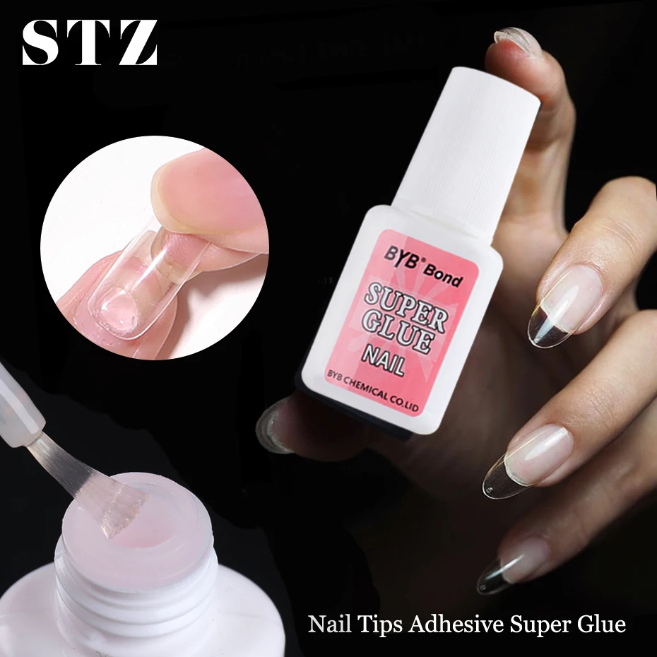

Quick Drying Nail Glue False Nail Extension Tips UV Gel Polish for Acrylic Nail Art Decoration Long Lasting Manicure Tools #1866