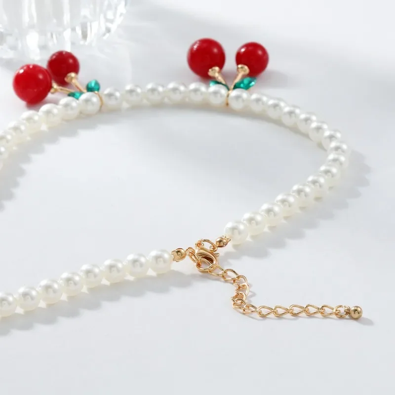 Ожерелья с жемчугом Draweye для женщин милые корейские модные колье-чокеры