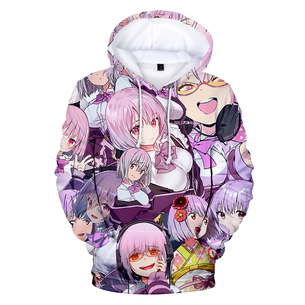 Толстовка с капюшоном японского аниме Манга сss. GRIDMAN 3D спортивный костюм
