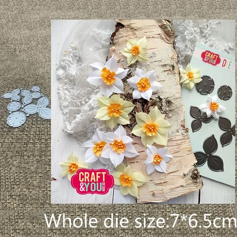 Металлический круглый трафарет для скрапбукинга