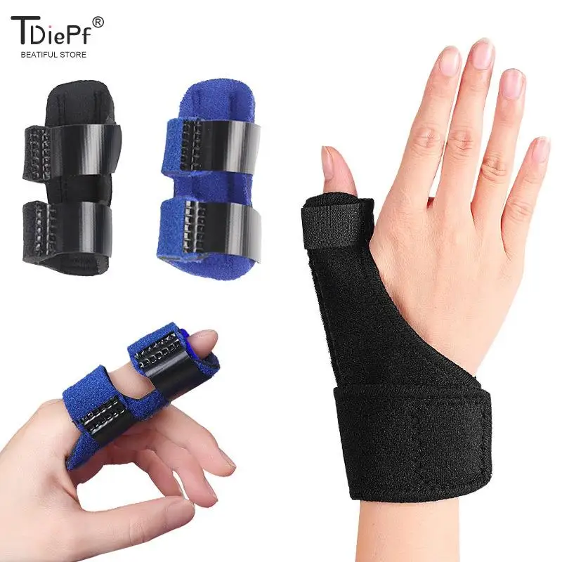 

1/2PCS Sprain Dislocation Fracture Finger Splint Corrector Support Pain Relief Trigger Finger Fixing Splint Straighten Brace