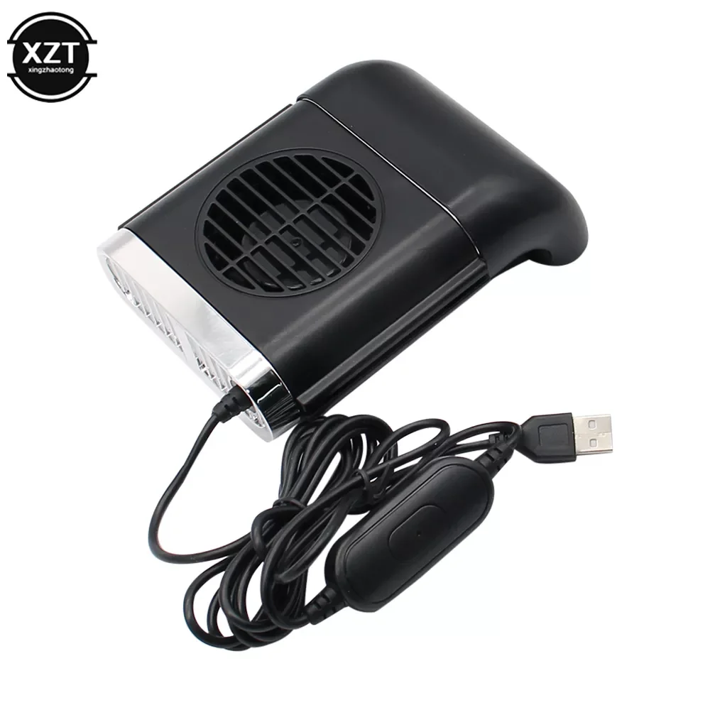 

Accesorios para auto 5V Car Back Seat Mini USB Fan Foldable Silent Fan 3 Grades Wind Speed Adjustable Car Neck Cooler Air Coolin