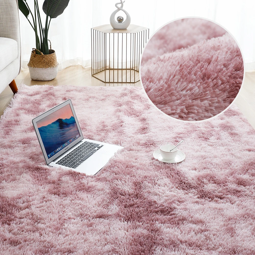 

Thick Carpet for Living Room Plush Rug Children Bed Room Fluffy Floor Carpets Window Bedside Home Decor Rugs Soft Velvet Mat