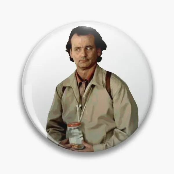 

Bob Wiley Soft Button Pin Hat Lover Clothes Gift Badge Lapel Pin Decor Brooch Women Funny Creative Cute Cartoon Metal Jewelry