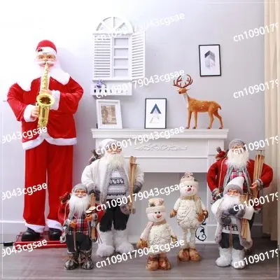 Hongxin Mei Chen Рождественская кукла Украшение Снеговика Рождественской елки Макет