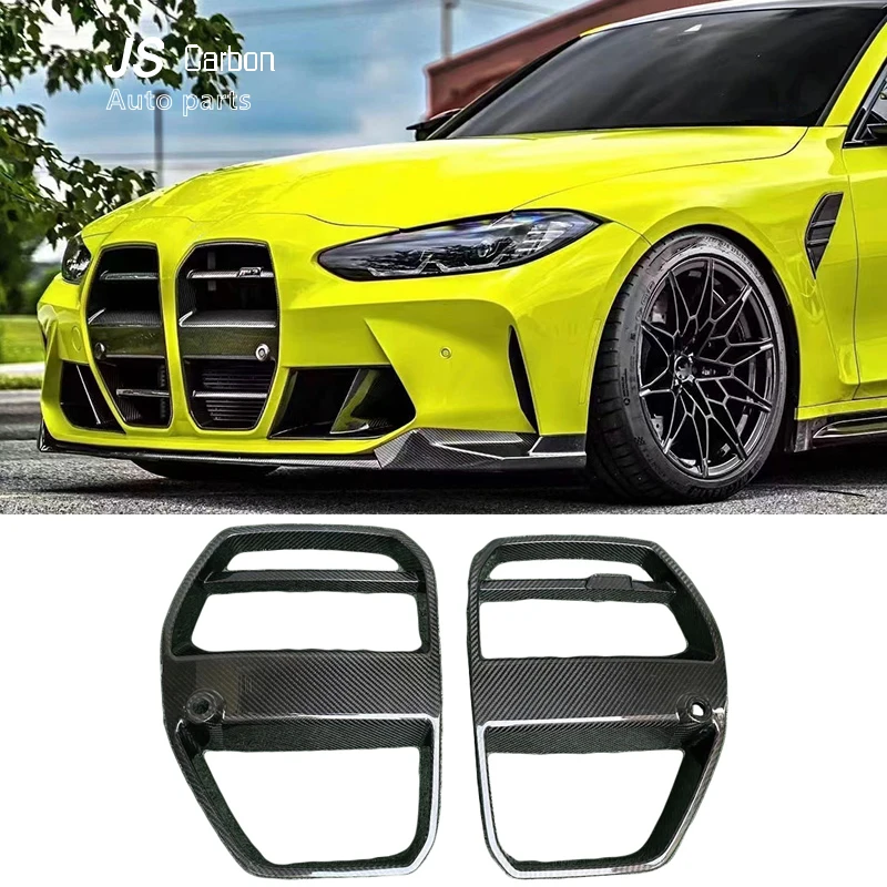 Бампер Kisi Depan Mobil Serat Karbon Kering для BMW 3 Seri G80 M3 4 G82 G83 M4 2021 + Бампур Pemanggang FRP