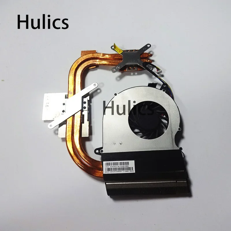 Hulics используемый радиатор охлаждения процессора ноутбука для Asus N71 N71V N71VN N71VG