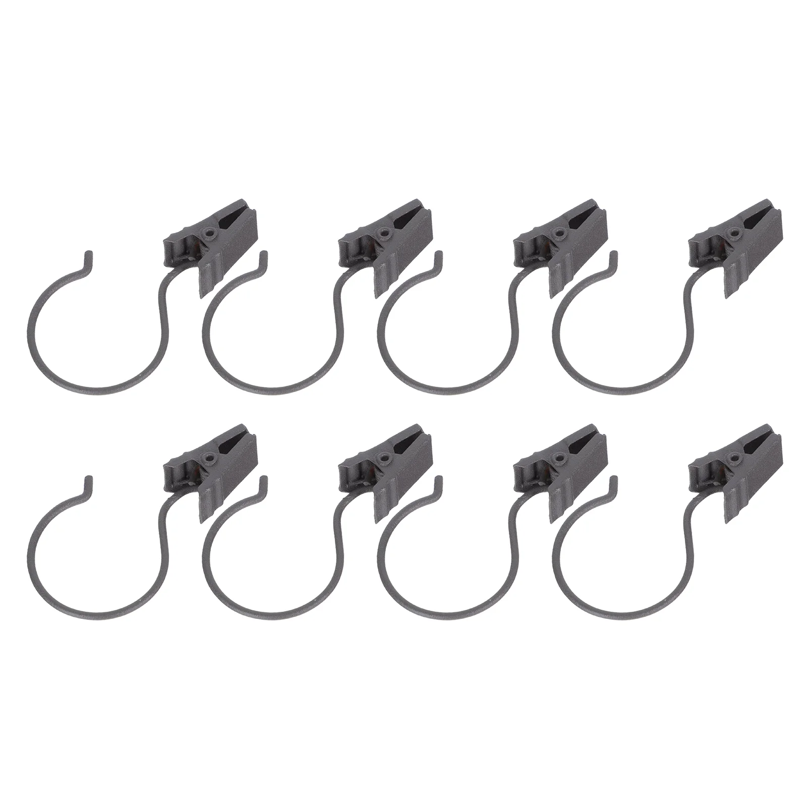 

8Pcs Curtain Fixing Clamps Curtain Fixator Hook Clamps Photo Note Clips