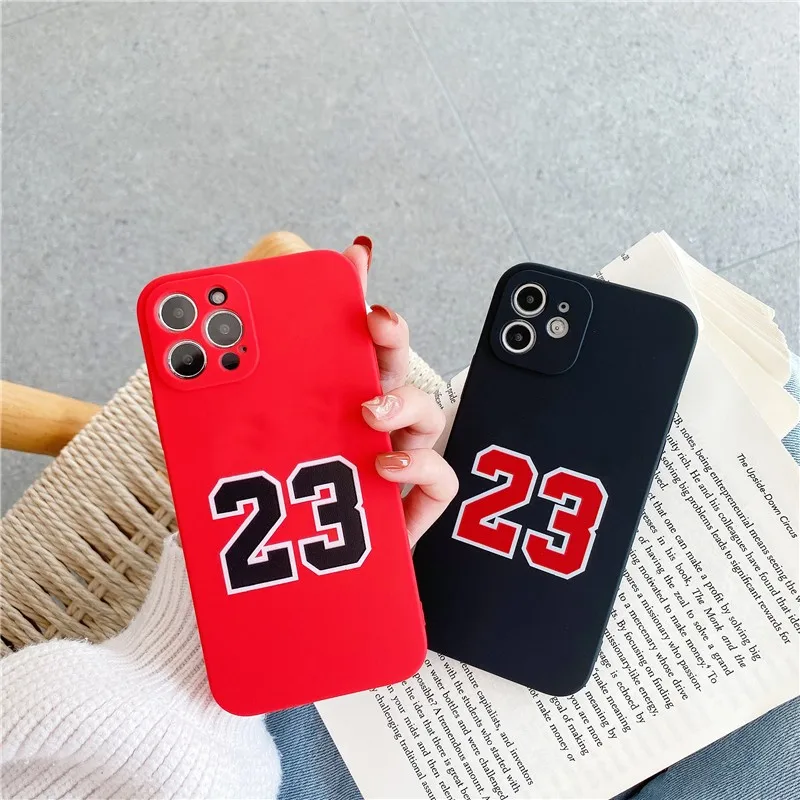 

Sports 23 Marble Soft Case For Iphone 13 12 11 Pro Max Mini 7 8 Plus Xr X Xs Max Se Phone Cover Fashion Basketball Fundas Capa