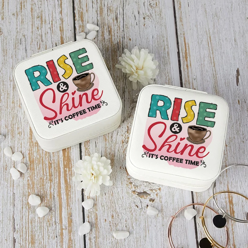 Портативная шкатулка для хранения ювелирных изделий RISE Shine простой органайзер