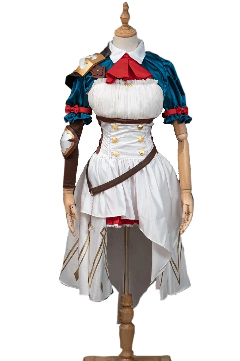 Аниме!Принцесса Connect! Re:Dive Pecorine милое платье принцессы униформа карнавальный