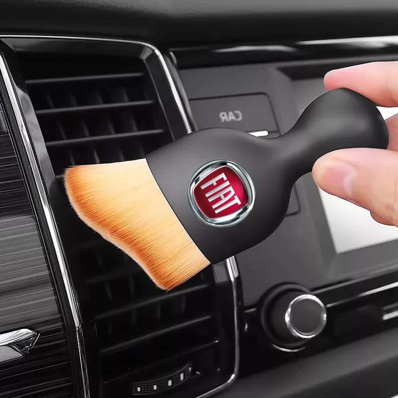 

Car Detailing Brush Super Soft Auto Interior Detail Brush Car Dash Duster Brush for Fiat Aegea 500c Panda Uno Palio Tipo Doblo