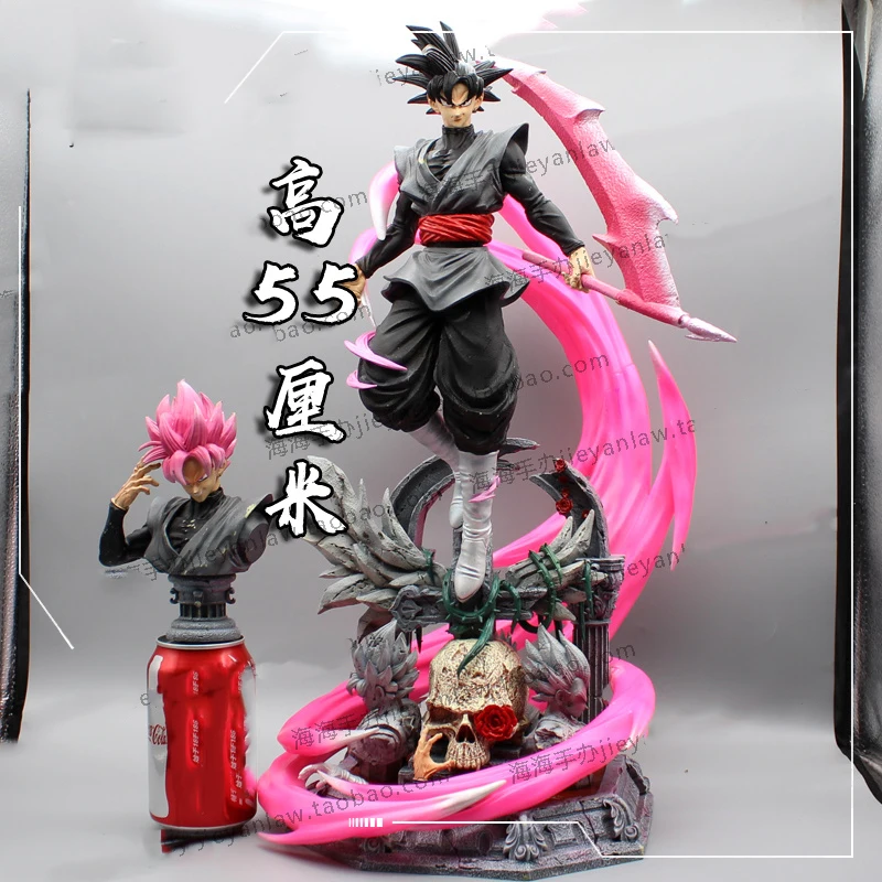 

Экшн-фигурка Гоку замасу из ПВХ, предпродажа, 55 см, черный Гоку замасу, розовая Гоку, GK, подарок для детей