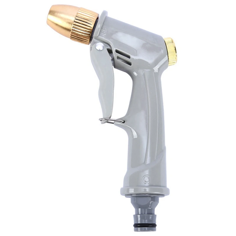 

Hot Portable High Pressure Water Nozzle Adjustable Metal Nozzle Washing Car Washer Garden Watering Hose Nozzle