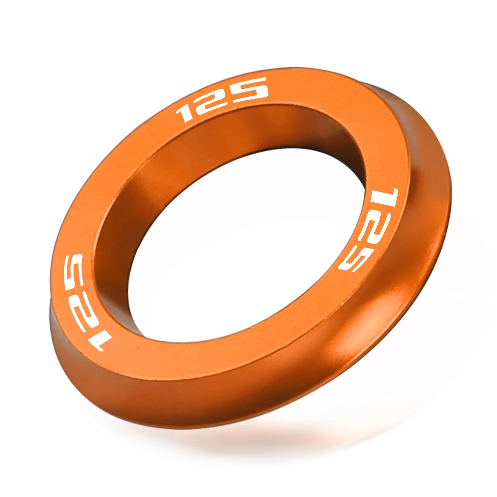 

FOR 125 RC-125 125DUKE 125EXC 125SX motorcycle Ignition Starter Lock Ring Key hole Ring Cover Keyhole protective cover CNC