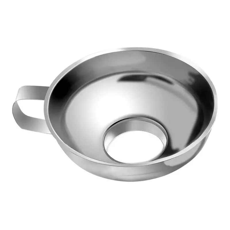 

Stainless Steel Wide - Mouth Canning Funnel With Large Diameter For Packaging Food Pickles Fruit Jam Sausages Big Helper