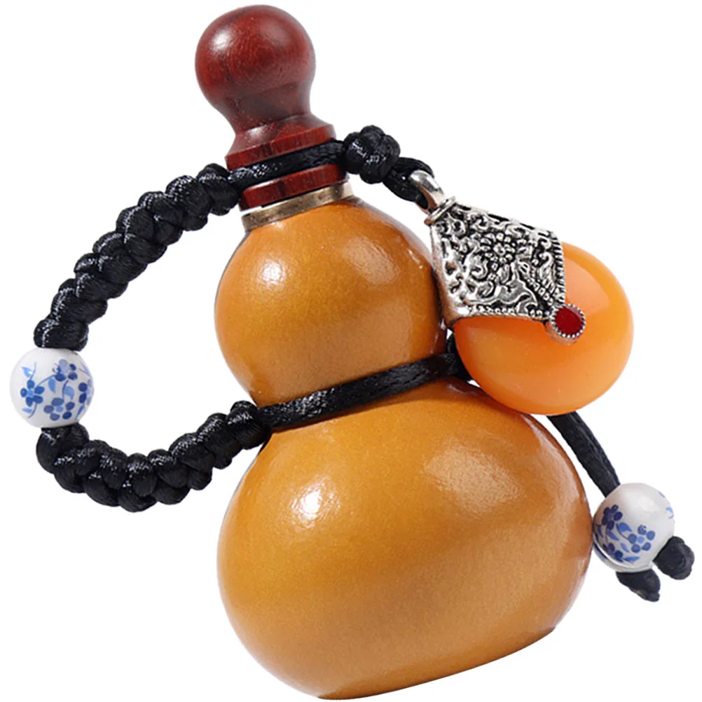 

Gourd Bottlenatural Chinesehip Flask Lou Wu Water Hanging Decoration Dried Empty Sakeliquor Jar Decor Decorative Year Newlids