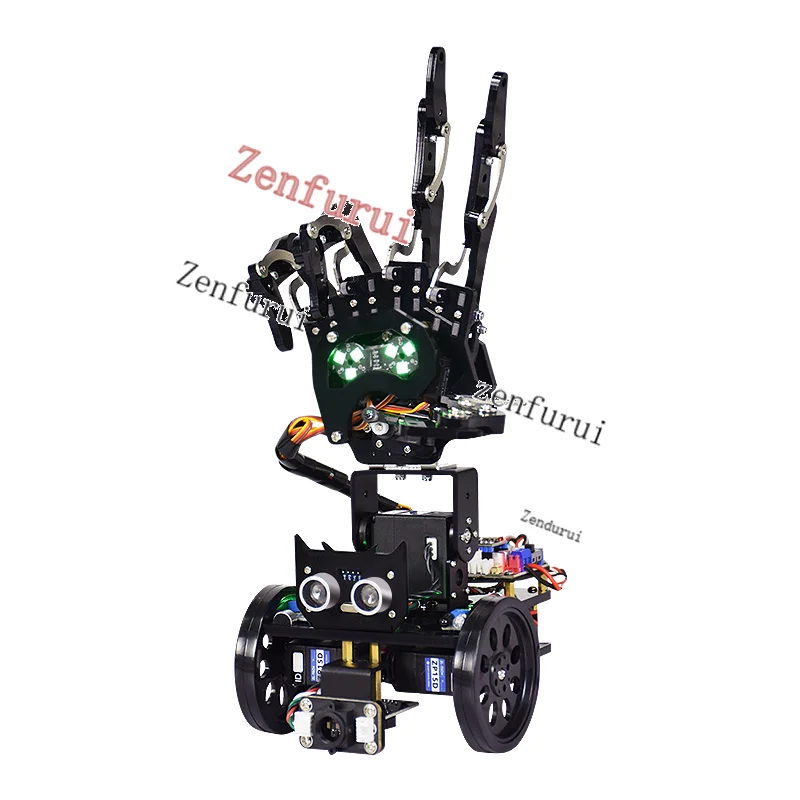 

Arduino/STM32/51 Open Source Intelligent Bionic Mechanical Arm Palm Gloves Programmable Robot Kit