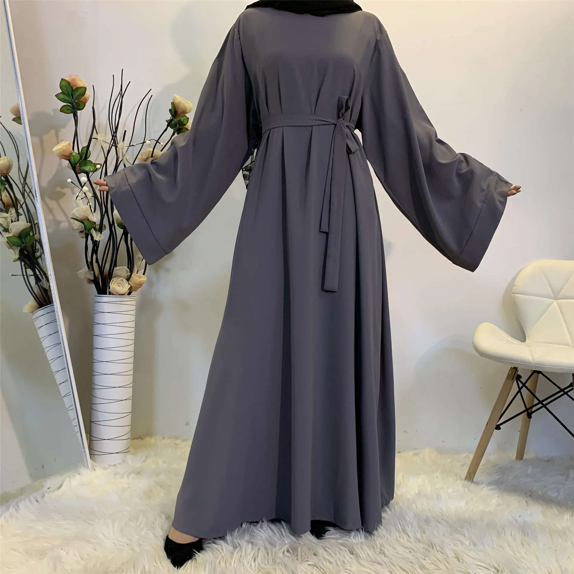 Muslim Sets Islamic Clothing Fashion Women Costume Set Turkish Dubai Arab Eid Mubarak Fasting Traditional Cultural Casual Wear