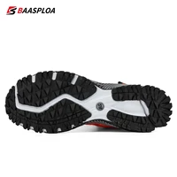 Men's Running Shoes Baasploa 2022 Male Sneakers Shoes Breathable Mesh Outdoor Grass Walking Gym Shoes For Men Plus Size 41-50 4