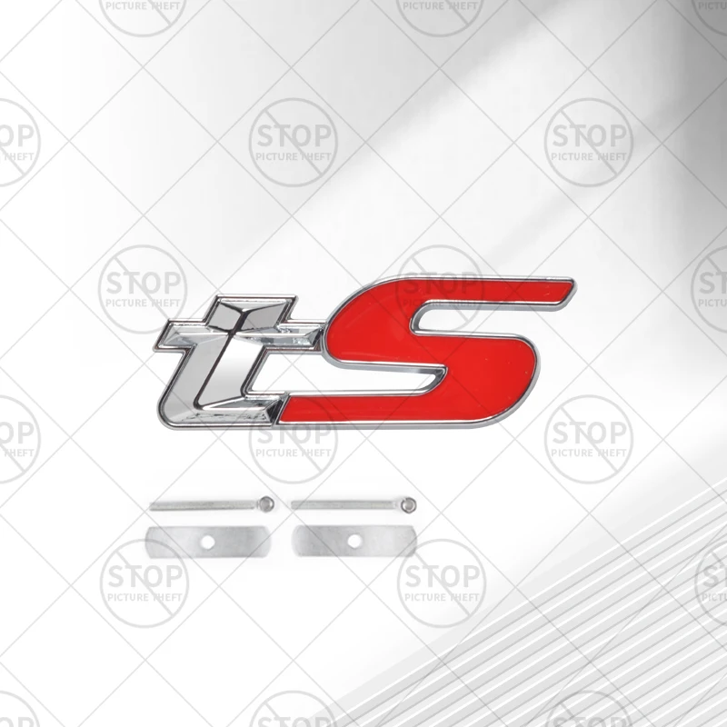 

Автомобильная наклейка с логотипом TS, 3D наклейка на Корпус радиатора, боковое украшение, значок, эмблема заднего багажника для Subaru Forester, BRZ, WRX STI, Impreza, Leon