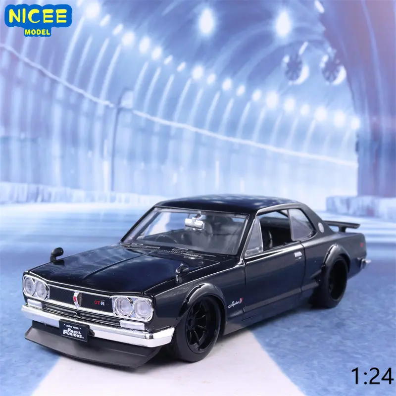

Модель автомобиля из металлического сплава, 1:24, Nissan Skyline 1971, J21