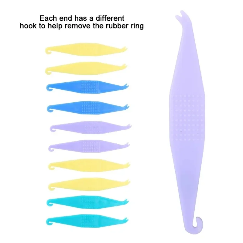 50 шт. маленькое одноразовое резиновое кольцо тянущий крючок ортодонтические