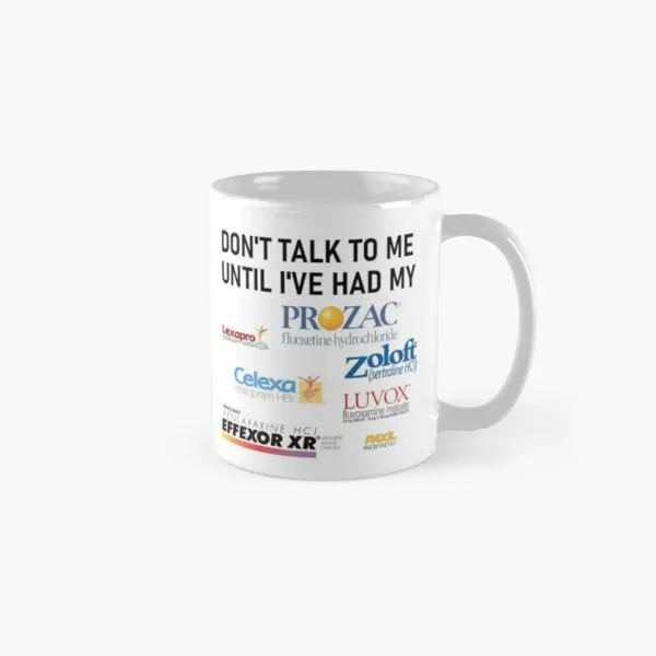 

The Best Part Of Waking Up Classic Mug Gifts Tea Handle Round Image Photo Drinkware Printed Design Picture Cup Simple Coffee