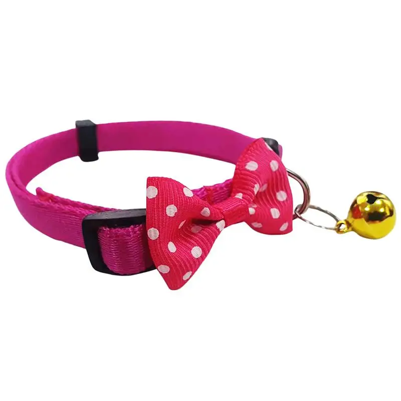 

Детские ошейники с идентификацией кошки и колокольчиком, регулируемые, 22-32 см, мягкие детали для идентификации щенка, милые и прочные для мальчиков