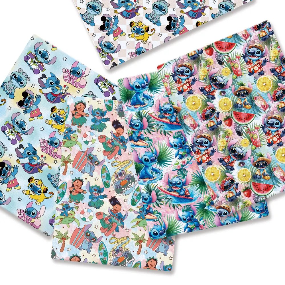 Ткань disney 140x50 см мультяшная хлопковая ткань в стиле пэчворк детский домашний