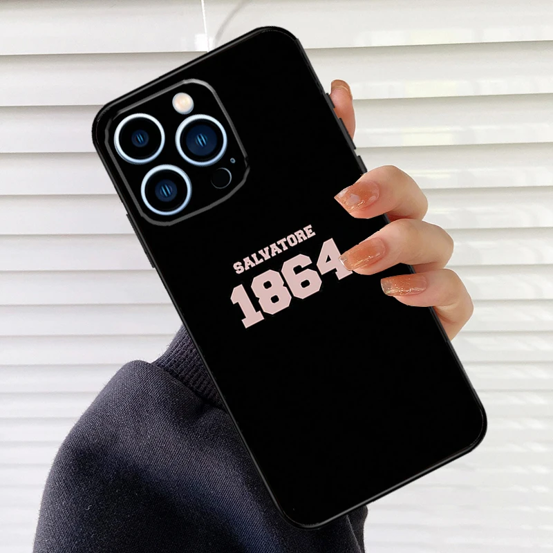 Чехол с дневниками вампира для iPhone 13 14 Pro Max 12 Mini 11 X XS XR 7 8 Plus SE 2020 мягкий чехол -