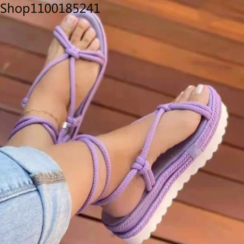 

Women Sandals Female InsTide Net Red 2022 New Summer Fashion casual Outer Wear Tide All-match Flat Sandals Student Women's Shoes