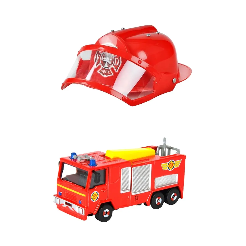 

Fireman Sam 2 Set Helmet + Jupiter Fireman Sam Bundle Set