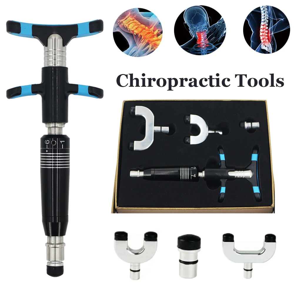 

Best Chiropractic Adjusting Tool 300N Adjustable Intensity Spine Chiropractic Correction Gun Relax Neck and Shoulder Massager