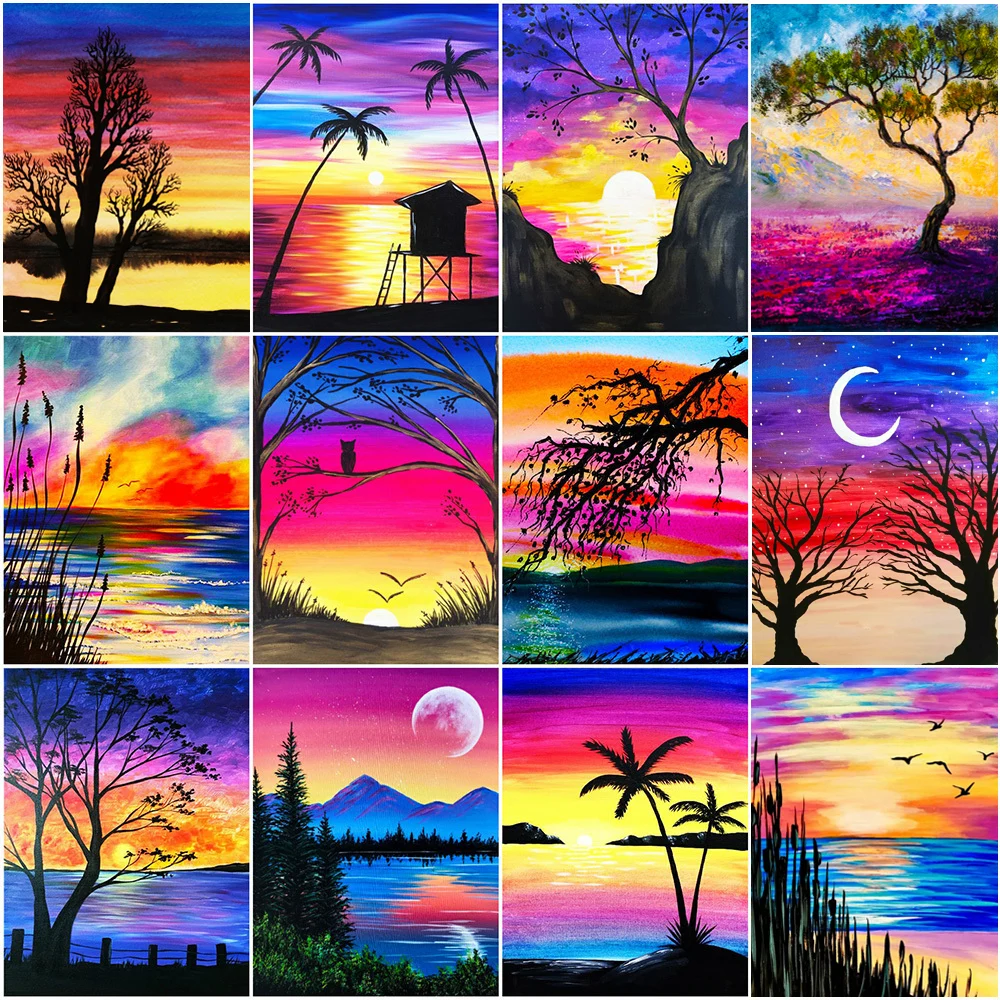 

Royal Secret Diamond Embroidery Tree Cross Stitch New Diamond Painting Scenery Full Square Round Rhinestone Mosaic Crafts