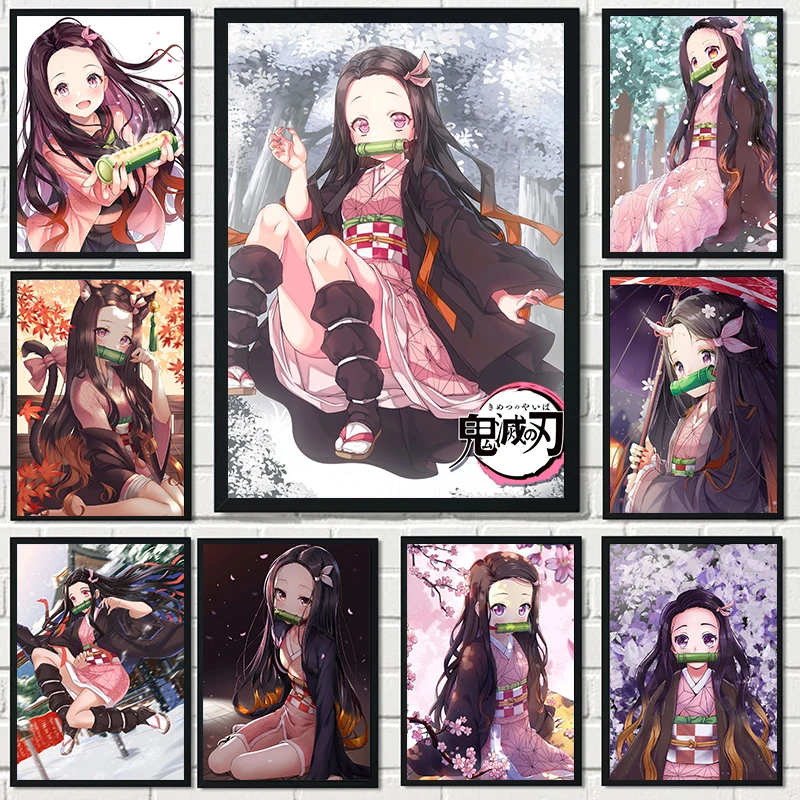 

Набор для алмазной живописи 5D «сделай сам» из японского аниме «рассекающий демонов», алмазная вышивка, мозаика, искусство стразы, домашний ...