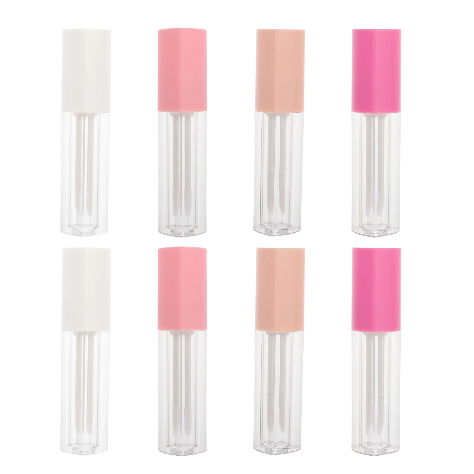 

8pcs Mini Portable Lip Gloss Container Lip Gloss Vial Lip Balm Lip Gloss