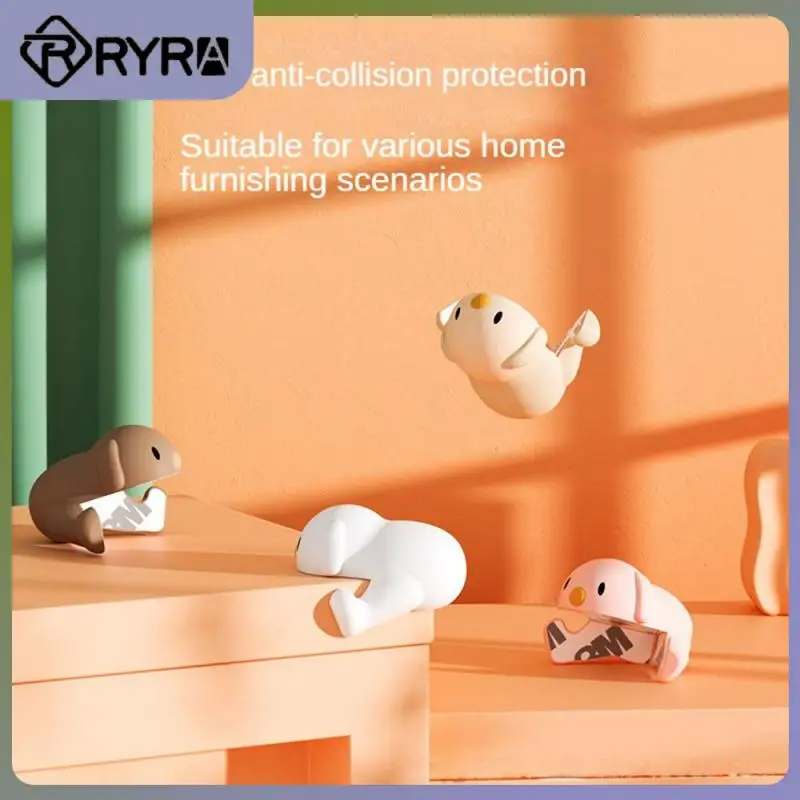

Silicone Corner Protector Cartoon Animal Protective Sleeve Safety Anti-collision Protective Sleeve Window Table Edging Sticker