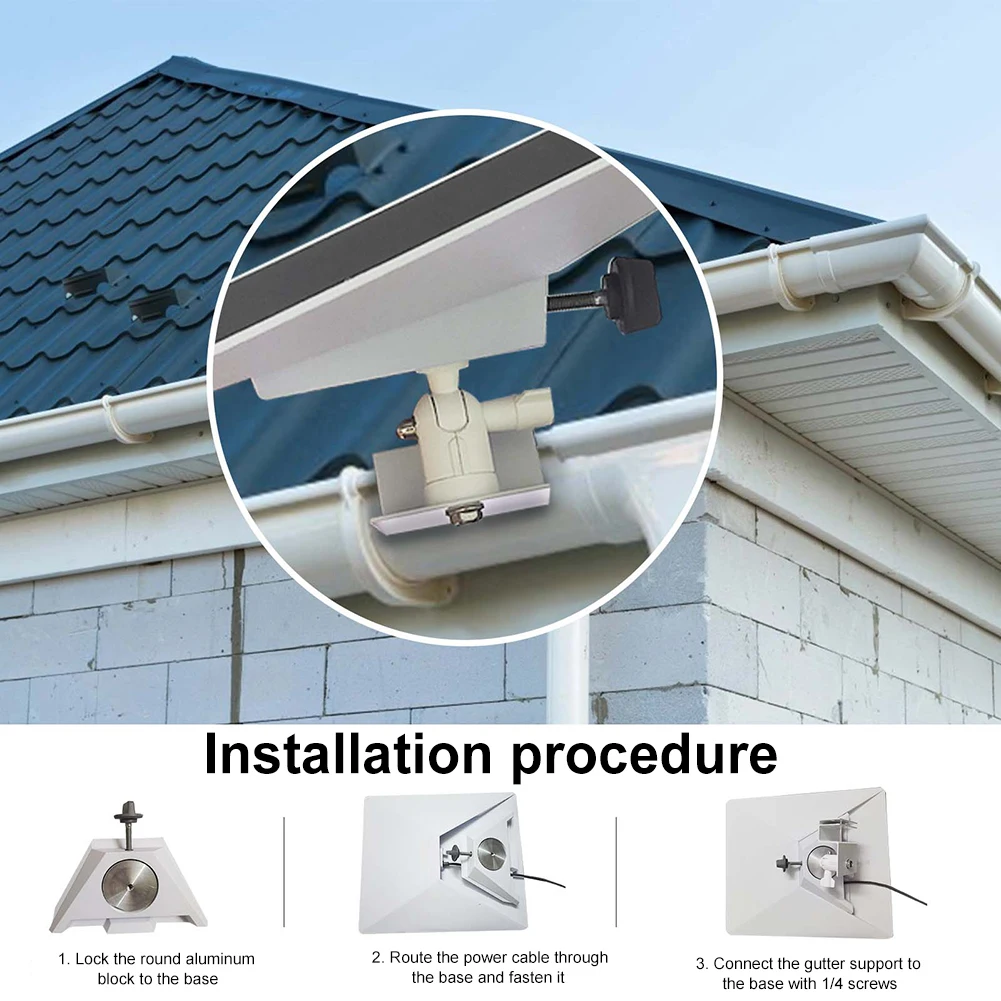 Монтажный комплект из алюминиевого сплава для Starlink Mini Gutter Mount Eave Rutter