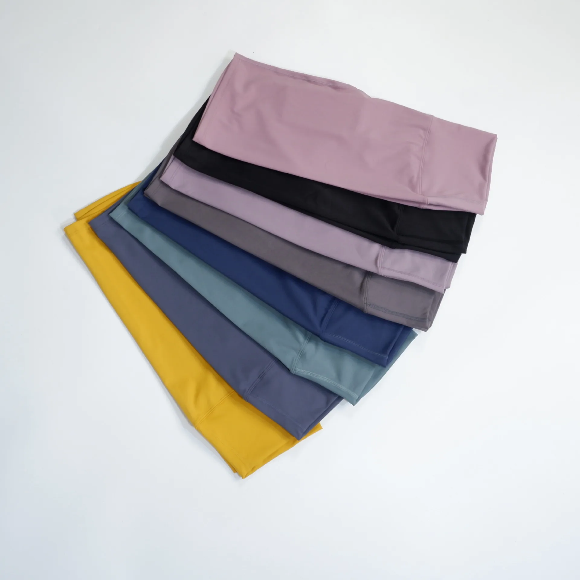 Mallas elásticas de secado rápido para mujer, pantalones cortos de cintura alta, transpirables, para Yoga y gimnasio
