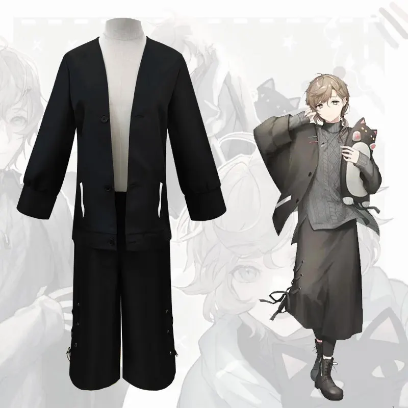 Аниме Tuber Hololive Kanae Nijisanji костюм DailyDress Косплей Костюм Полный комплект унисекс Хэллоуин Бесплатная доставка