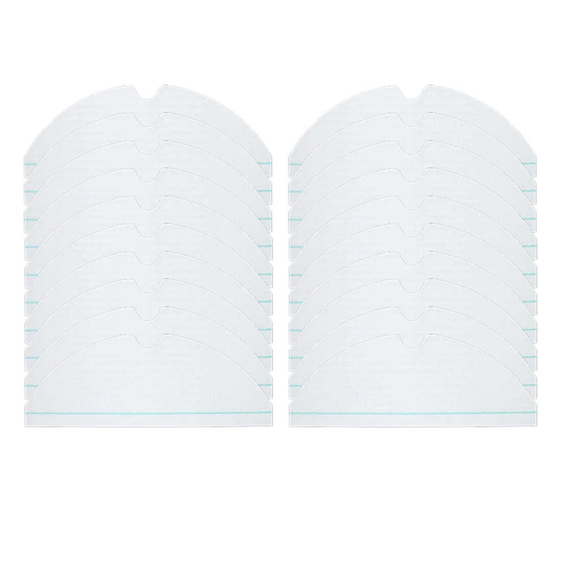 

20Pcs for Xiaomi Roborock Roborock Q7 Max / Max+ / T8 Sweeping Robot Accessories Disposable Rag Vibrating Mop