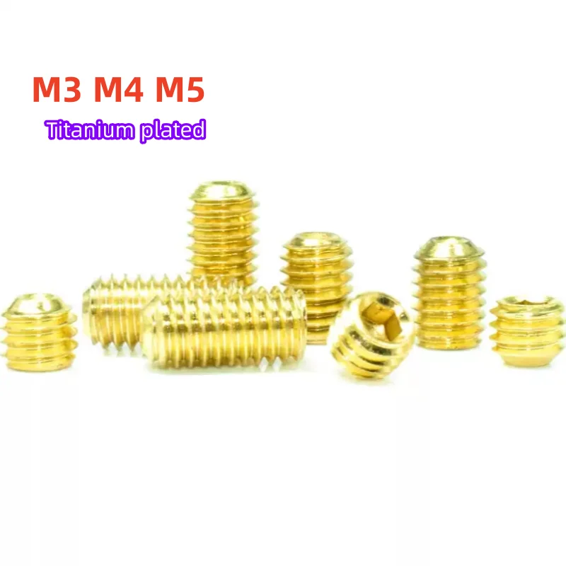 Стальные установочные винты M3 M4 M5 DIN916