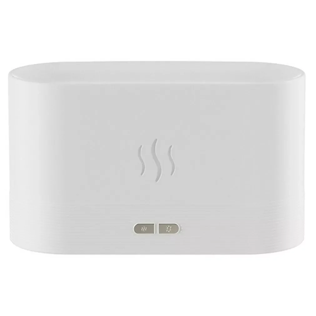 

Portable 180ml Ultrasound Air Humidifier Aroma Oil Diffuser USB Cool Mist Sprayer With Bionic Flame Night Light