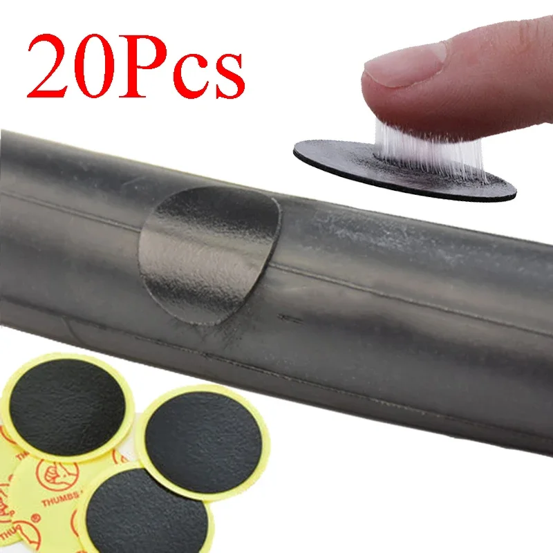 

20Pcs Bike Tire Repair Tool Tyre Protection No-glue Adhesive Quick Drying Fast Tyre Tube Glueless Patch Mountain Road Bike Fix