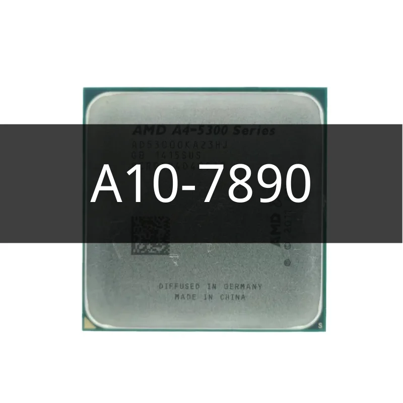 

A10-Series A10 7890 K A10 7890 K 4,1 ГГц четырехъядерный процессор Socket FM2 +